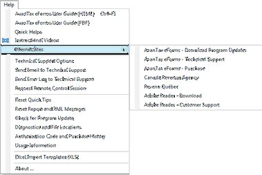 Menu-Help