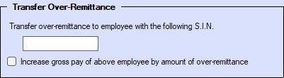 Company Setup - Transfer