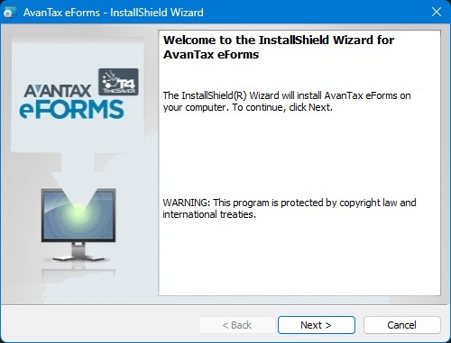 Install eForms