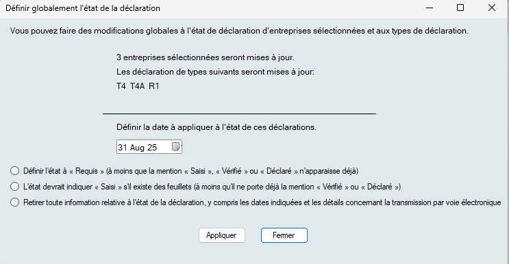 État de production des entreprises - Définition globale