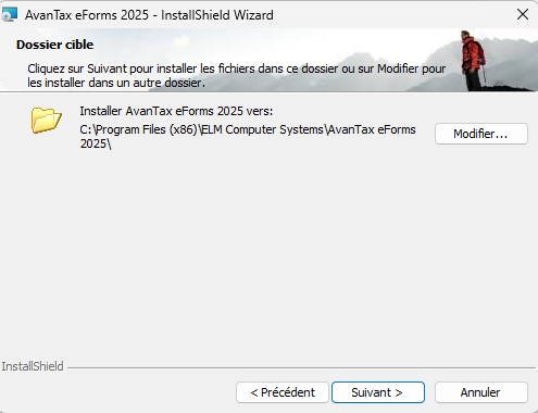 Confirmer l’installation