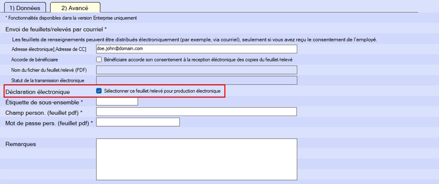 Installer eForms