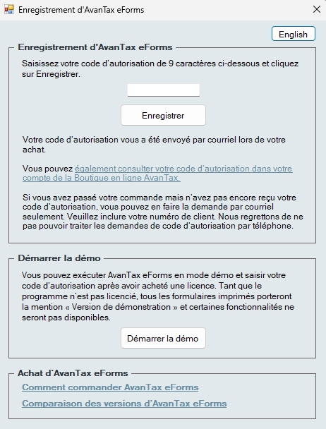 Enregistrement d’eForms